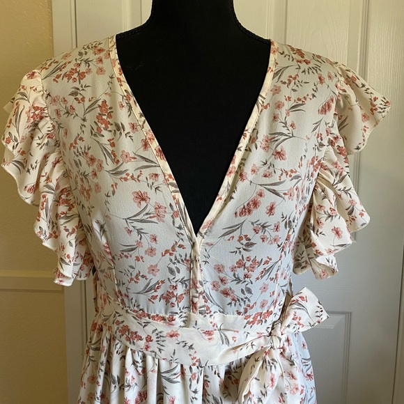 SHIEN Long floral dress - Picture 2 of 4